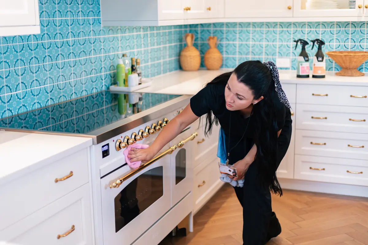 Sparklean kitchen detailing and luxury finishing